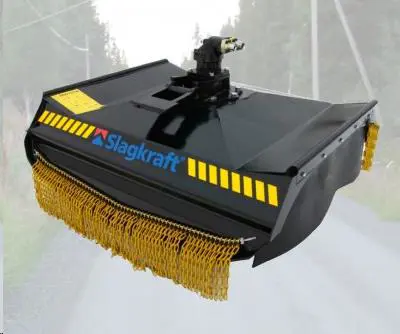 Brush cutter for wheel and crawler excavators